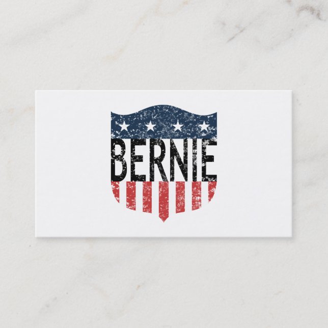 Tarjeta De Visita Estrellas de BERNIE (Anverso)