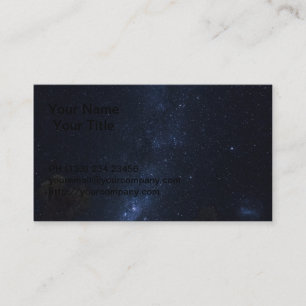 Tarjeta De Visita Estrellas de la vía láctea