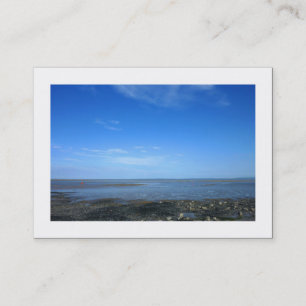 Tarjeta De Visita Estuario grave en la Penarth II (bordeado)