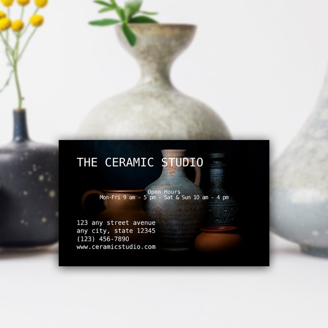 Tarjeta De Visita Estudio cerámico (Subido por el creador)