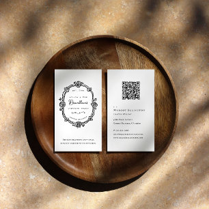 Tarjeta De Visita Estudio Creativo Marca Artesanal y Visual