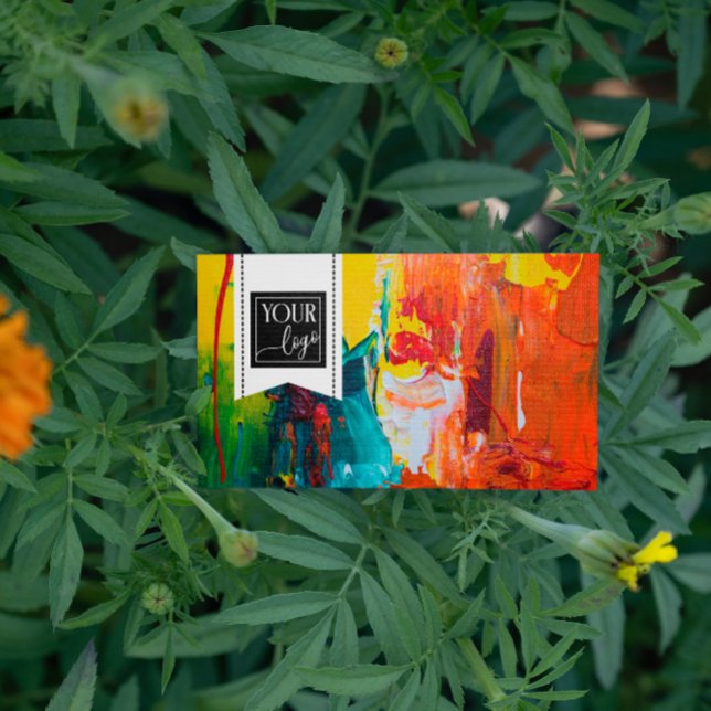 Tarjeta De Visita Estudio de arte de artistas de logotipos (Subido por el creador)