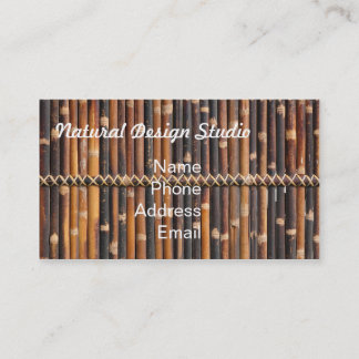 Tarjeta De Visita Estudio de diseño natural