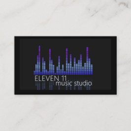 Tarjeta De Visita Estudio de grabación de música profesional