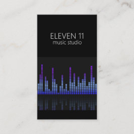 Tarjeta De Visita Estudio de grabación de música profesional
