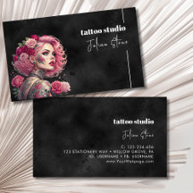 Estudio de tatuajes negros