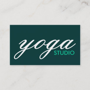Tarjeta De Visita estudio de yoga