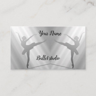 Tarjeta De Visita Estudio del ballet