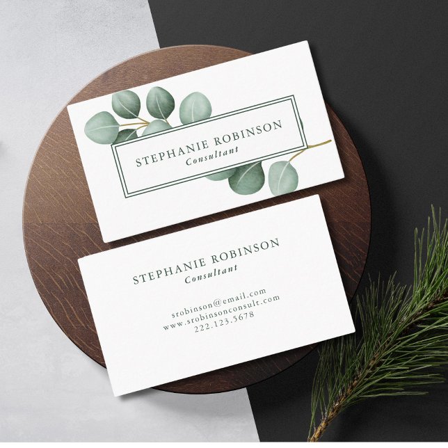 Tarjeta De Visita Eucalyptus (Subido por el creador)