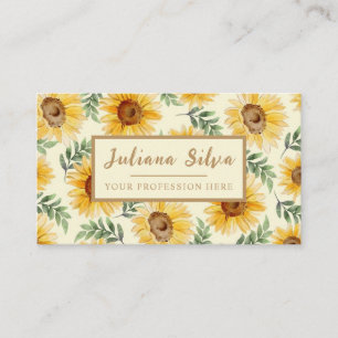 Tarjeta De Visita Eucalyptus Floral Botánica con QR