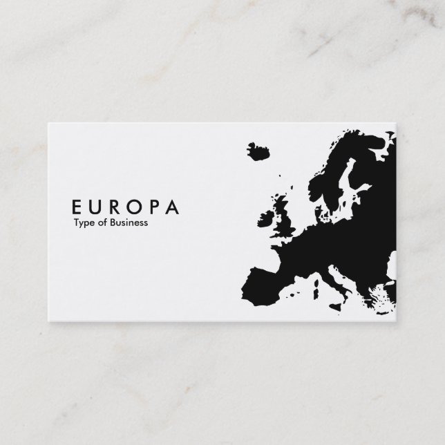 TARJETA DE VISITA EUROPA (Anverso)