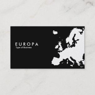 Tarjeta De Visita EUROPA v2 - Platino