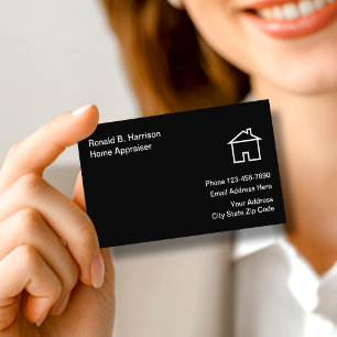 Tarjeta De Visita Evaluador del hogar inmobiliario