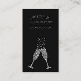 Tarjeta De Visita Evento profesional Boda Planner Diamantes VIP