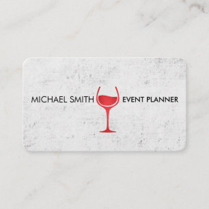Tarjeta De Visita Eventos / Promociones / Icono de vidrio