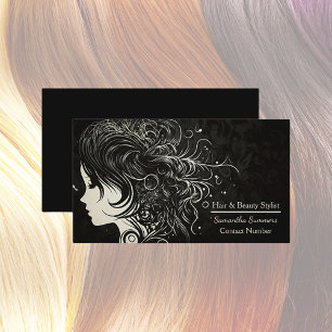 Tarjeta de visita exclusiva de estilo moderno