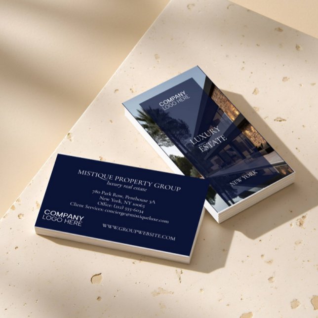 Tarjeta De Visita Exclusive Real Estate Property photo professional  (Subido por el creador)
