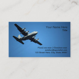 Tarjeta De Visita Experto de la aviación