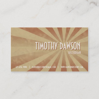 Tarjeta De Visita Explosión retra - rojo