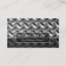 Tarjeta De Visita Explotaciones de superficie de placas metalizado d