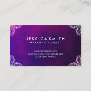 Tarjeta De Visita Exquisitos Hues y Rincones Fancy