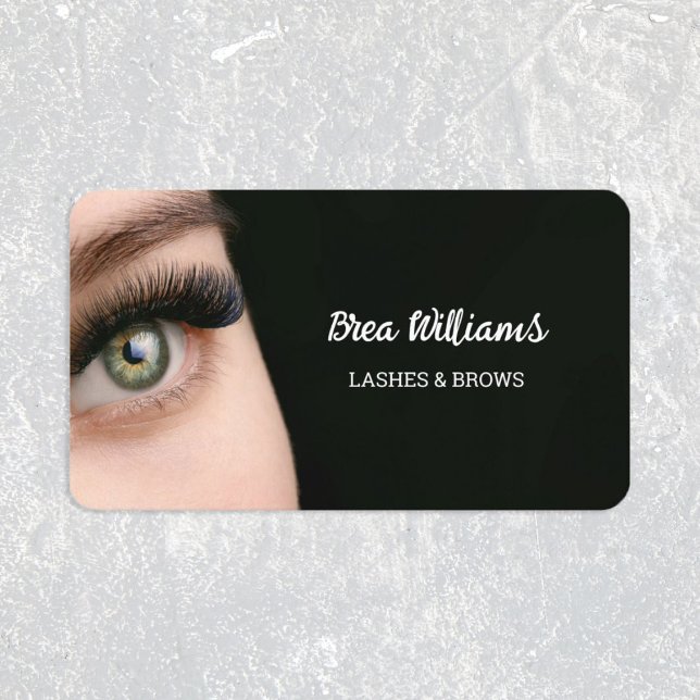 Tarjeta De Visita Extensión Lash (Lash Extension Cards)