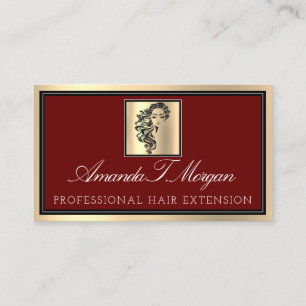 Tarjeta De Visita Extensión profesional de pelo de eyelash Brotes Go