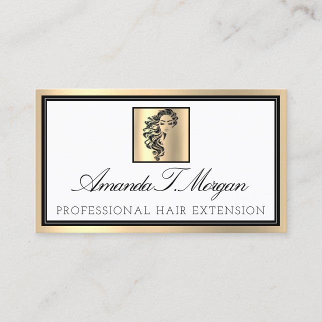 Tarjeta De Visita Extensión profesional del pelo del eyelash Brotes  (Anverso)