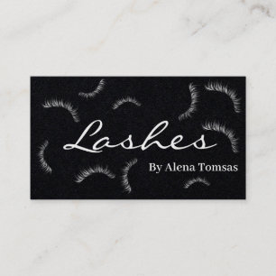 Tarjeta De Visita Extensiones Cute Eyelash Extensión Maquillaje Arti