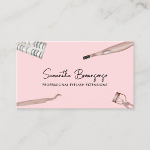 Tarjeta De Visita Extensiones de curvo de Eyelash Tweezer