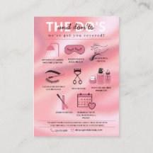 Extensiones de latigazo Instrucciones de atención