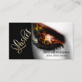 Tarjeta De Visita Extensiones de latigazos extremos Experto consulto