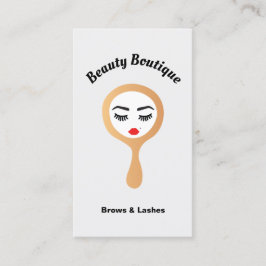 Tarjeta De Visita Extensiones de latiguillo de pestañas y subprocesa