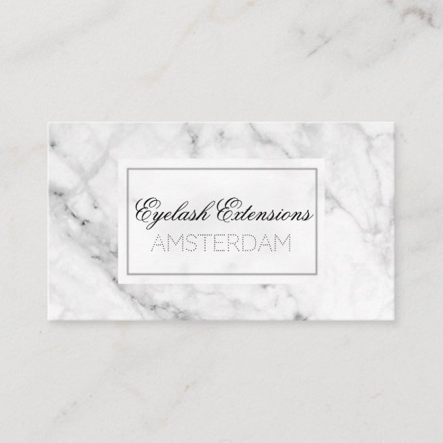 Tarjeta De Visita Extensiones Eyelash (Anverso)