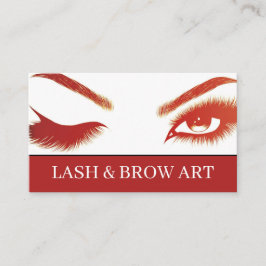 Tarjeta De Visita Extensiones Eyelash Beauty Salon Spa Business Car