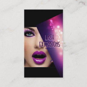 Tarjeta De Visita Extensiones Eyelash, Cosmetólogo Lash,