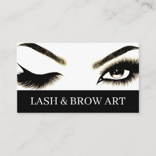 Tarjeta De Visita Extensiones Eyelash Salón De Belleza    SpaAuto De