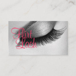 Tarjeta De Visita Extensiones Lash Lazan Salón Cosmetológico Belleza