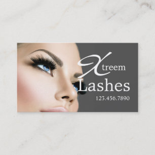 Tarjeta De Visita Extensiones Lash Salon Beauty Spa