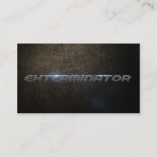 Tarjeta De Visita Exterminator Business card