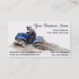 Tarjeta de visita extrema de ATV