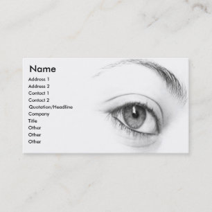 Tarjeta De Visita Eye Business Card