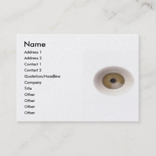 Tarjeta de visita Eyeballs
