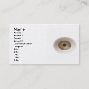 Tarjeta de visita Eyeballs
