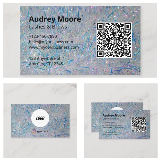 Tarjeta De Visita Eyelash Brows Lash Tech (Eyelash Brows Lash Tech Business Card
)