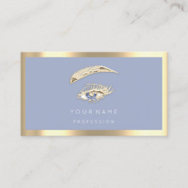 Tarjeta De Visita Eyelashes Logo de maquillaje de filas Qr Código Az