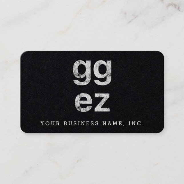 Tarjeta De Visita ez del gg (Anverso)