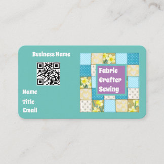 Tarjeta De Visita Fabric Crafter