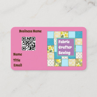Tarjeta De Visita Fabric Crafter