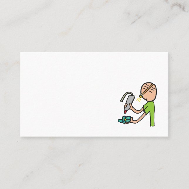 Tarjeta De Visita Fabricación de joyas (Anverso)